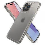 Spigen iPhone 14 Pro -suojakuori, Quartz Hybrid Matte Clear