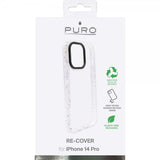 Puro iPhone 14 Pro -suojakuori RE-COVER, valkoinen/läpinäkyvä