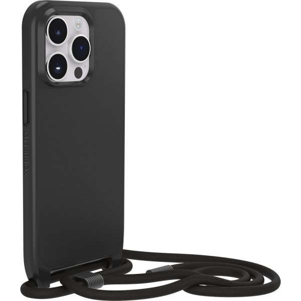 Otterbox iPhone 14 Pro Kuori React Necklace MagSafe Musta