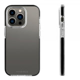 Vivanco iPhone 14 Pro Kuori Rock Solid Musta Läpinäkyvä