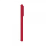 Xqisit iPhone 14 Pro Silicone Case -suojakuori, punainen