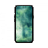 Xqisit iPhone 14 Pro Silikonikuori Musta