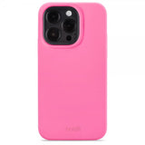 holdit iPhone 14 Pro -silikonikuori, Bright Pink