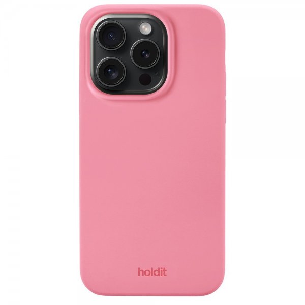 holdit iPhone 14 Pro Silikonikuori Rouge Pink