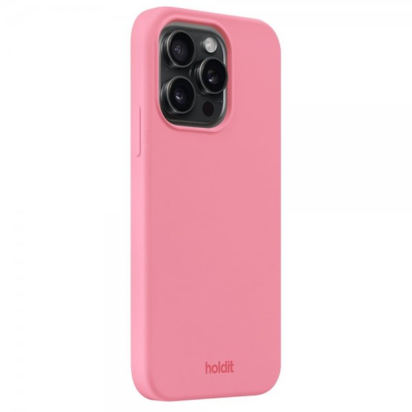 holdit iPhone 14 Pro Silikonikuori Rouge Pink