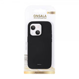 Onsala iPhone 14 Pro Silikonikuori Musta
