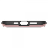 Spigen iPhone 14 Pro -suojakuori Slim Armor CS Rose Gold