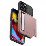 Spigen iPhone 14 Pro -suojakuori Slim Armor CS Rose Gold