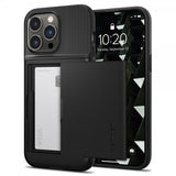 Spigen iPhone 14 Pro Slim Armor CS -suojakuori, musta
