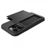 Spigen iPhone 14 Pro Slim Armor CS -suojakuori, musta
