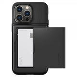 Spigen iPhone 14 Pro Slim Armor CS -suojakuori, musta