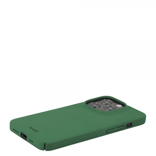 holdit iPhone 14 Pro Kuori Slim Case Forest Green
