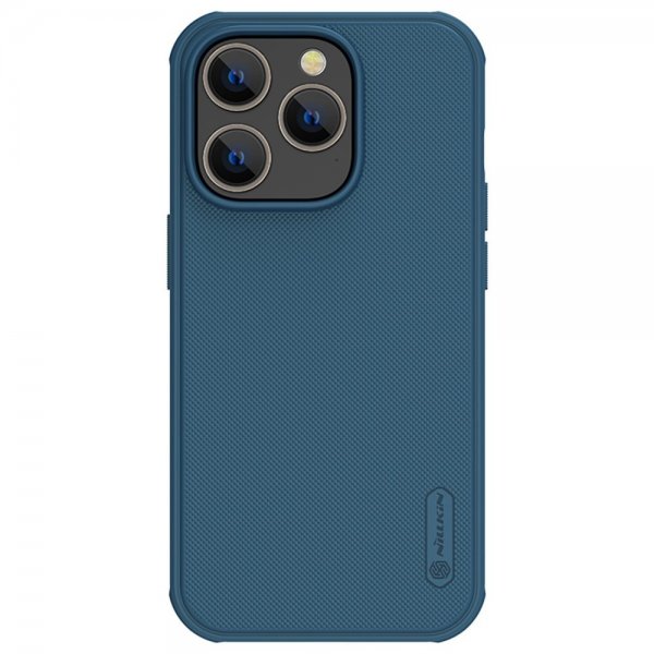 Nillkin iPhone 14 Pro Kuori Super Frosted Shield Pro Sininen