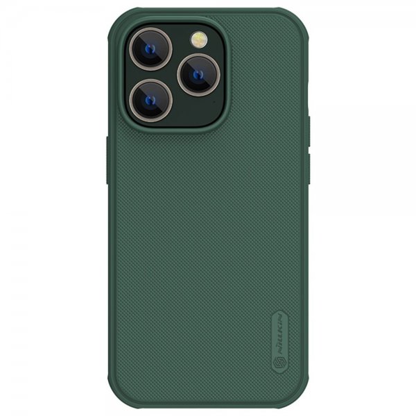 Nillkin iPhone 14 Pro Kuori Super Frosted Shield Pro Vihreä