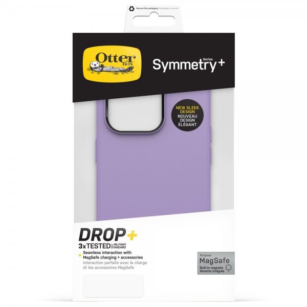 Otterbox iPhone 14 Pro -suojakuori Symmetry Plus You Lilac It