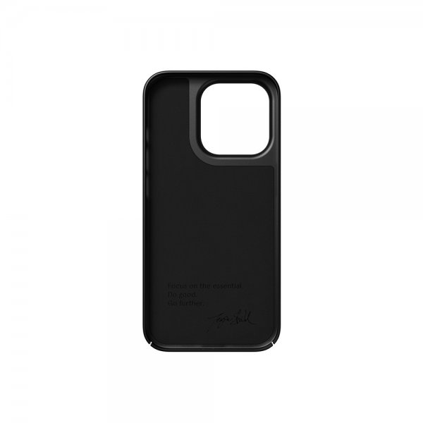 Nudient iPhone 14 Pro Thin Case MagSafe Ink Black -suojakuori