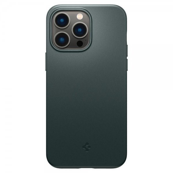 Spigen iPhone 14 Pro -kuori Thin Fit Abyss Green