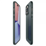 Spigen iPhone 14 Pro -kuori Thin Fit Abyss Green