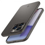 Spigen iPhone 14 Pro Thin Fit -suojakuori, Gunmetal
