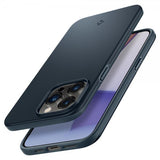 Spigen iPhone 14 Pro Thin Fit -suojakuori, Metal Slate