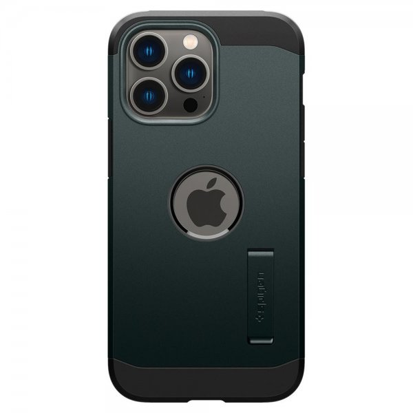 Spigen iPhone 14 Pro -suojakuori Tough Armor MagFit Abyss Green