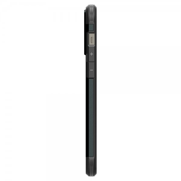 Spigen iPhone 14 Pro -suojakuori Tough Armor MagFit Abyss Green