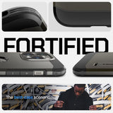 Spigen iPhone 14 Pro -suojakuori Tough Armor MagFit Gunmetal