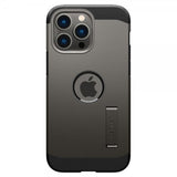 Spigen iPhone 14 Pro -suojakuori Tough Armor MagFit Gunmetal