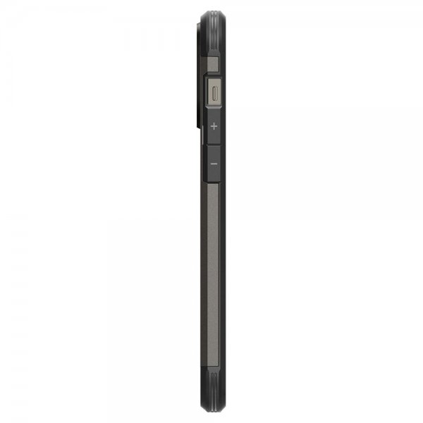 Spigen iPhone 14 Pro -suojakuori Tough Armor MagFit Gunmetal