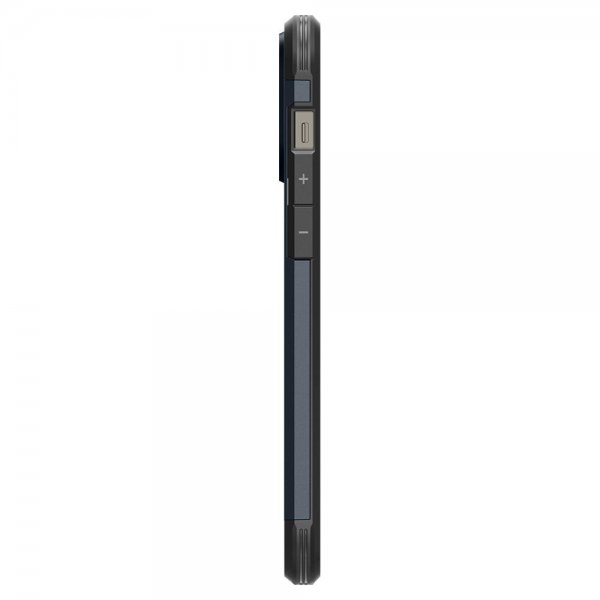 Spigen iPhone 14 Pro -suojakuori Tough Armor MagFit Metal Slate