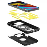 Spigen iPhone 14 Pro -suojakuori Tough Armor MagFit, musta