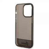 Guess iPhone 14 Pro -kuoret läpikuultava musta