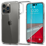 Spigen iPhone 14 Pro -suojakuori, Ultra Hybrid Crystal Clear