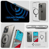 Spigen iPhone 14 Pro -suojakuori Ultra Hybrid MagFit Carbon Fiber