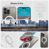 Spigen iPhone 14 Pro Ultra Hybrid MagFit -suojakuori, valkoinen