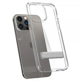Spigen iPhone 14 Pro -suojakuori Ultra Hybrid S Crystal Clear