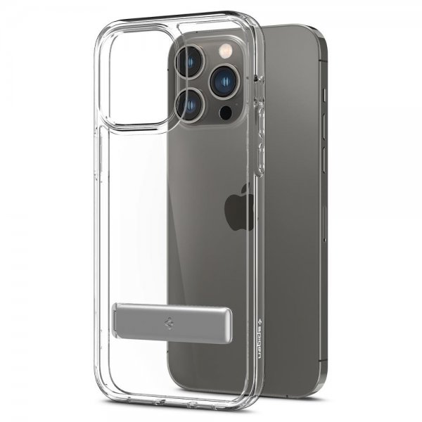 Spigen iPhone 14 Pro -suojakuori Ultra Hybrid S Crystal Clear