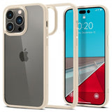 Spigen iPhone 14 Pro -suojakuori Ultra Hybrid Sand Beige
