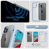 Spigen iPhone 14 Pro -suojakuori, Ultra Hybrid, Sierra Blue