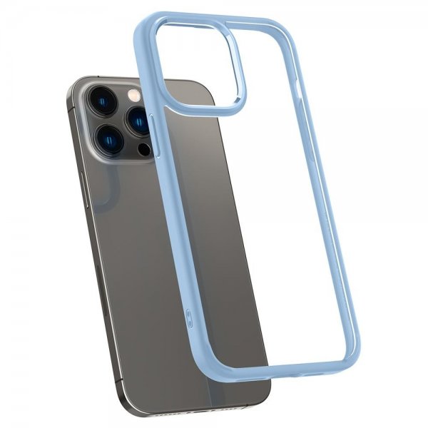 Spigen iPhone 14 Pro -suojakuori, Ultra Hybrid, Sierra Blue