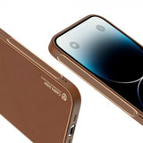 Dux Ducis iPhone 14 Pro -kuori Yolo Series, ruskea