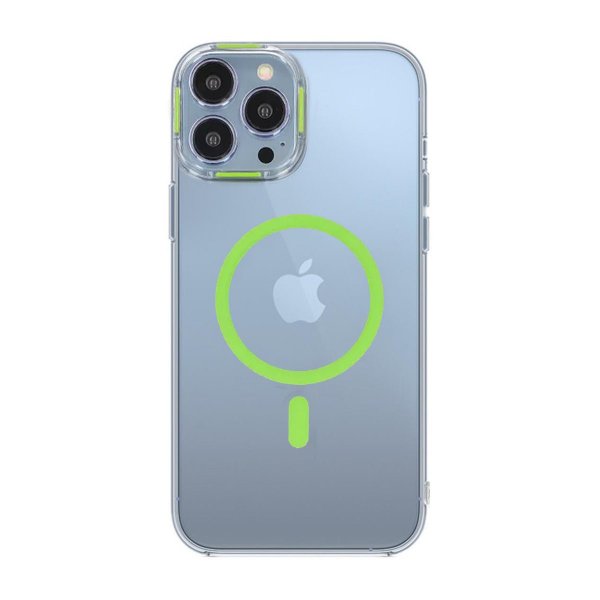 iPhone 14 Pro Kuori TPU MagSafe Vihreä