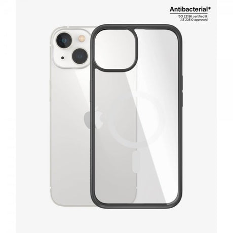 PanzerGlass iPhone 13/iPhone 14 -suojakuori ClearCase Black Edition MagSafe