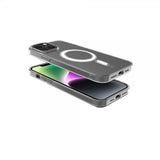 Celly iPhone 14 Suojakuori GELSKINMAG MagSafe Läpinäkyvä