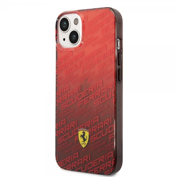 Ferrari iPhone 14 Suojakuori Gradient Scuderia Punainen