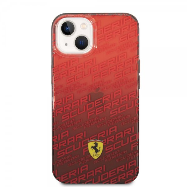 Ferrari iPhone 14 Suojakuori Gradient Scuderia Punainen
