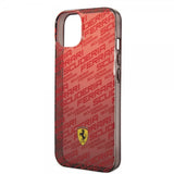 Ferrari iPhone 14 Suojakuori Gradient Scuderia Punainen