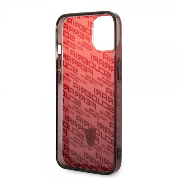 Ferrari iPhone 14 Suojakuori Gradient Scuderia Punainen