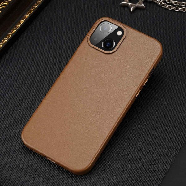Dux Ducis iPhone 14 Suojakuori Grit Series MagSafe Ruskea