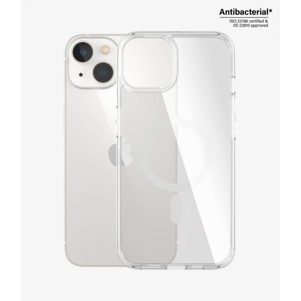 PanzerGlass iPhone 13/iPhone 14 kuori HardCase MagSafe läpinäkyvä